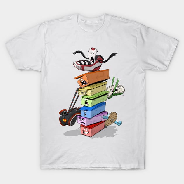 King of the Kicks T-Shirt by Matty Mitchell